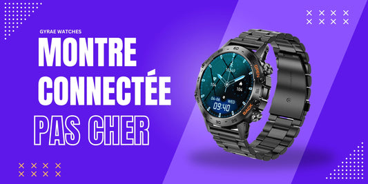 Montre connectée pas cher : Les meilleurs modèles à moins de 100€