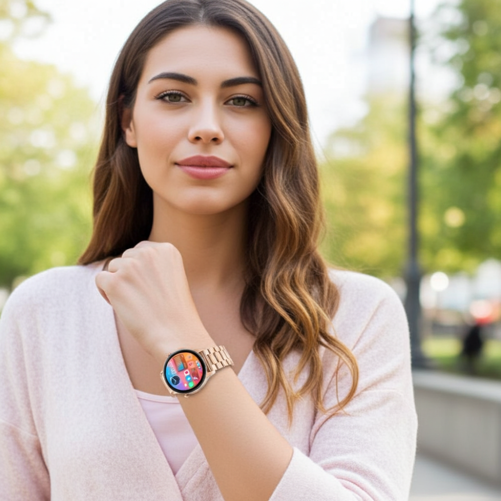 GraceWatch – Montre Connectée Design et Santé